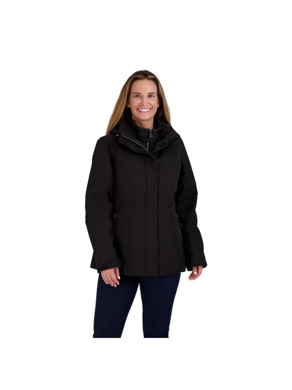 ZeroXposur Women's Danica Stretch Heavyweight 3-In-1 Systems Winter Jacket XL - Picture 2 of 4
